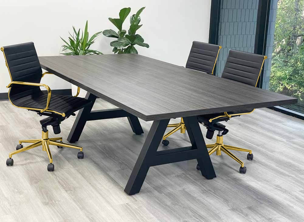 8' Rectangular Conference Table with Metal A-Frame Base - More Sizes Available Questions & Answers