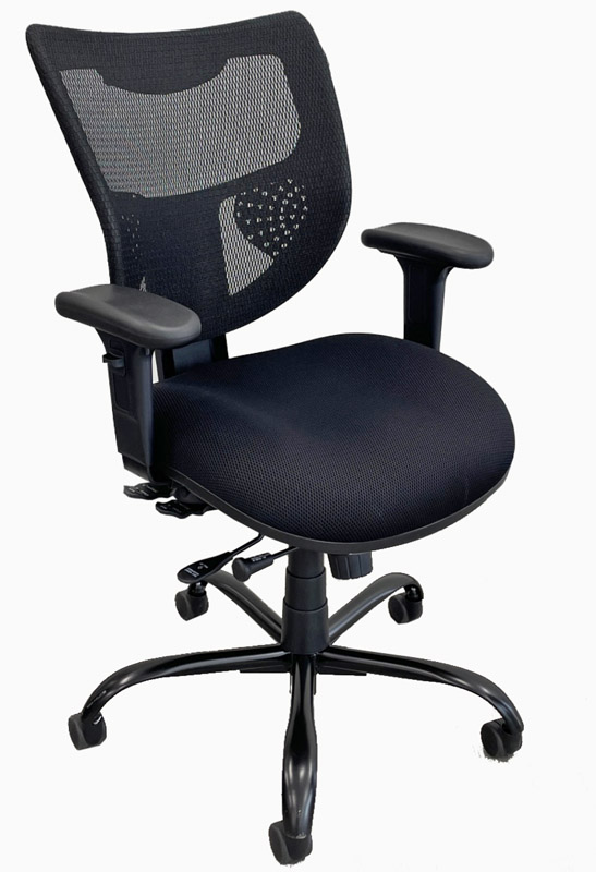 24/7 400 lbs. Capacity Multi-Function Mesh Chair w/Adjustable Sliding Seat Depth Questions & Answers