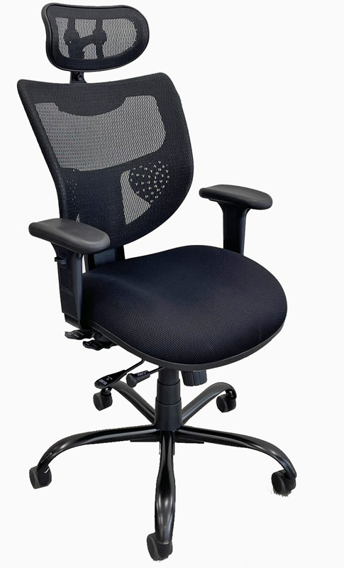 24/7 400 lbs. Capacity Multi-Function Mesh Chair w/Adjustable Sliding Seat Depth & Headrest Questions & Answers