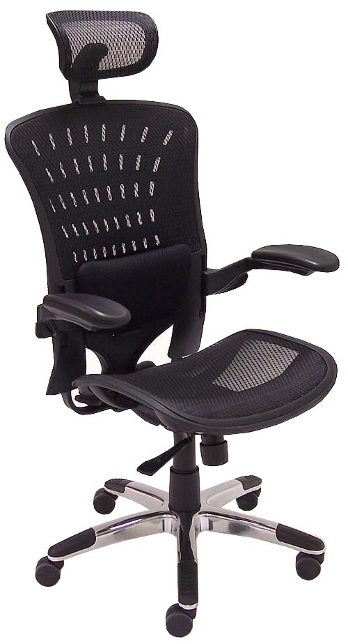 350 Lbs. Capacity ErgoFlex Ergonomic All-Mesh Office Chair w/Headrest Questions & Answers