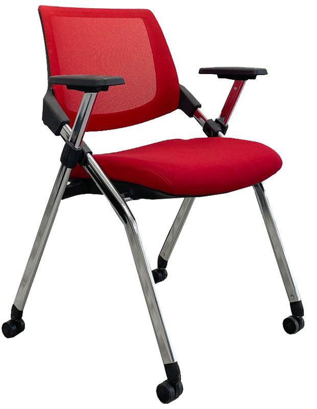 Mesh Back Flip Seat Nesting Chair Questions & Answers