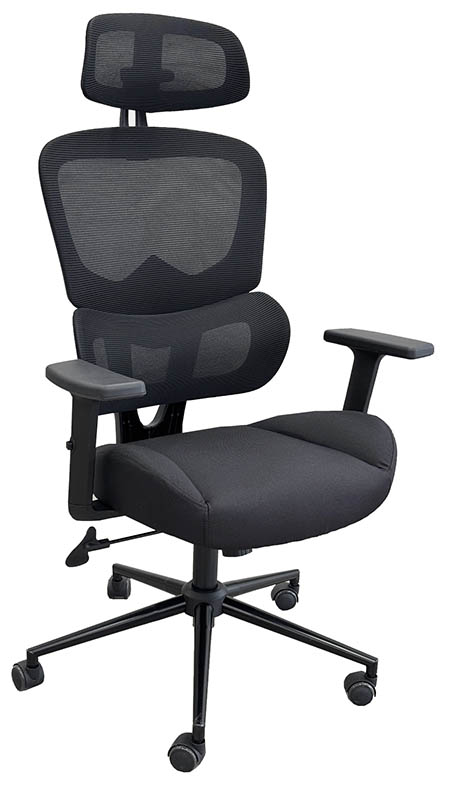 LineaForm Black Ergonomic Mesh Chair with Molded Foam Seat Questions & Answers
