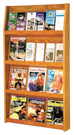 24 Pamphlet/12 Magazine Display Questions & Answers