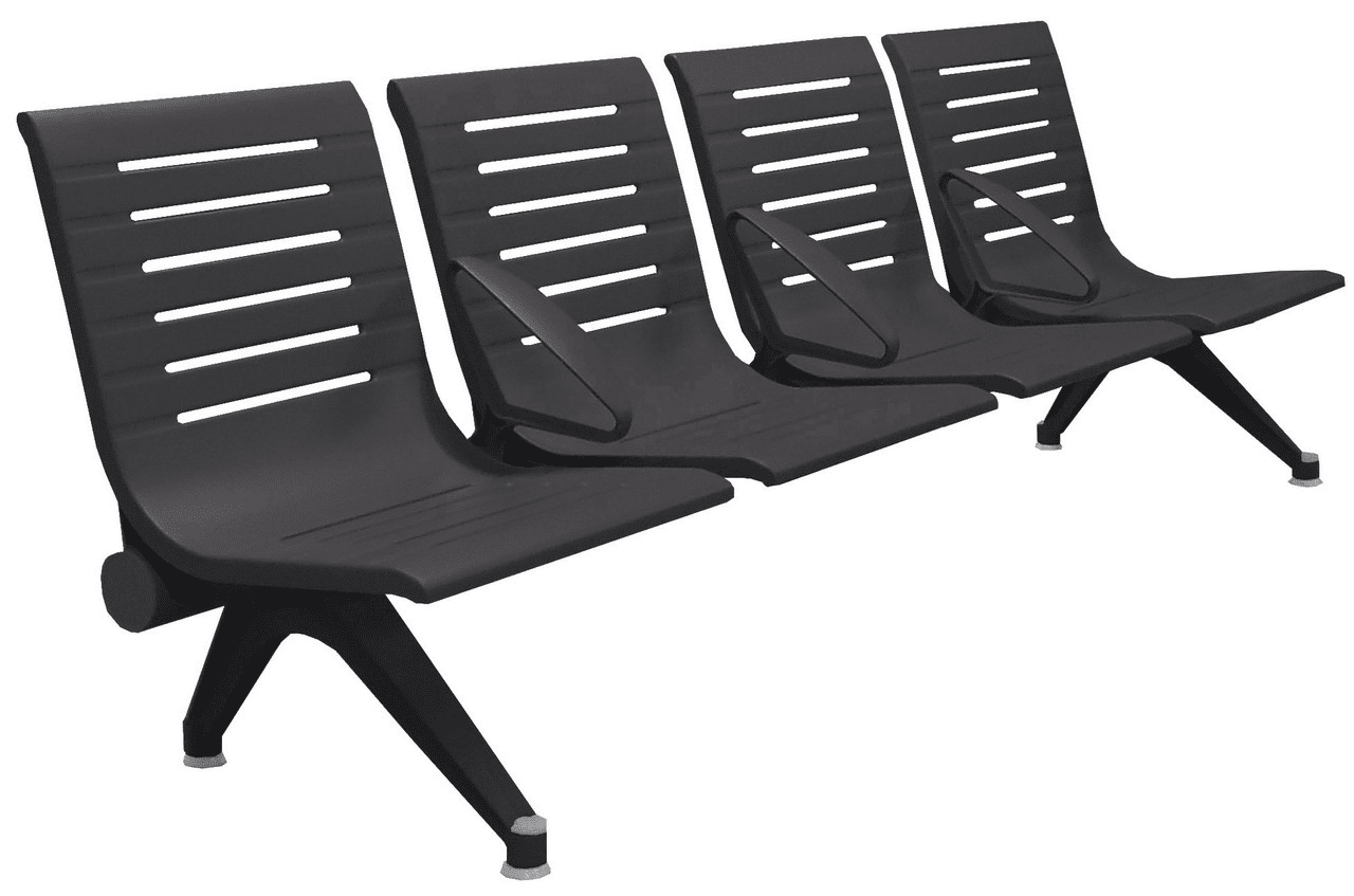 Ascend 4-Seat Beam Seater in Black Shadow Questions & Answers