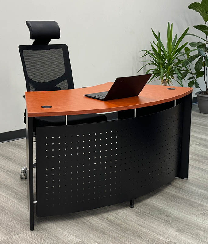 59"W Curved Desk Questions & Answers