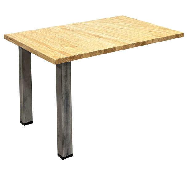 3' x 4' Meeting Table Add-On Section w/ Solid Wood Tops & Raw Steel Legs Questions & Answers