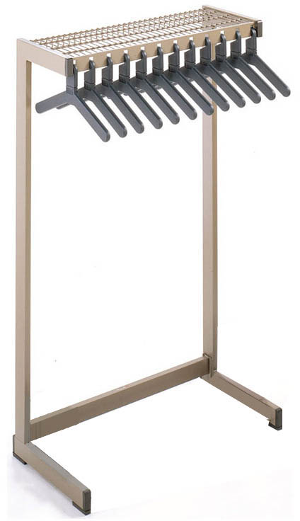 3' Wide 12 Hanger Value Floor Rack Questions & Answers