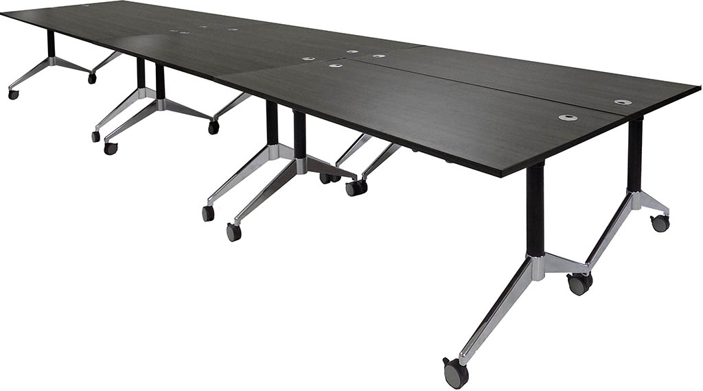 60" x 198" Modular Flip Top Conference Table Questions & Answers